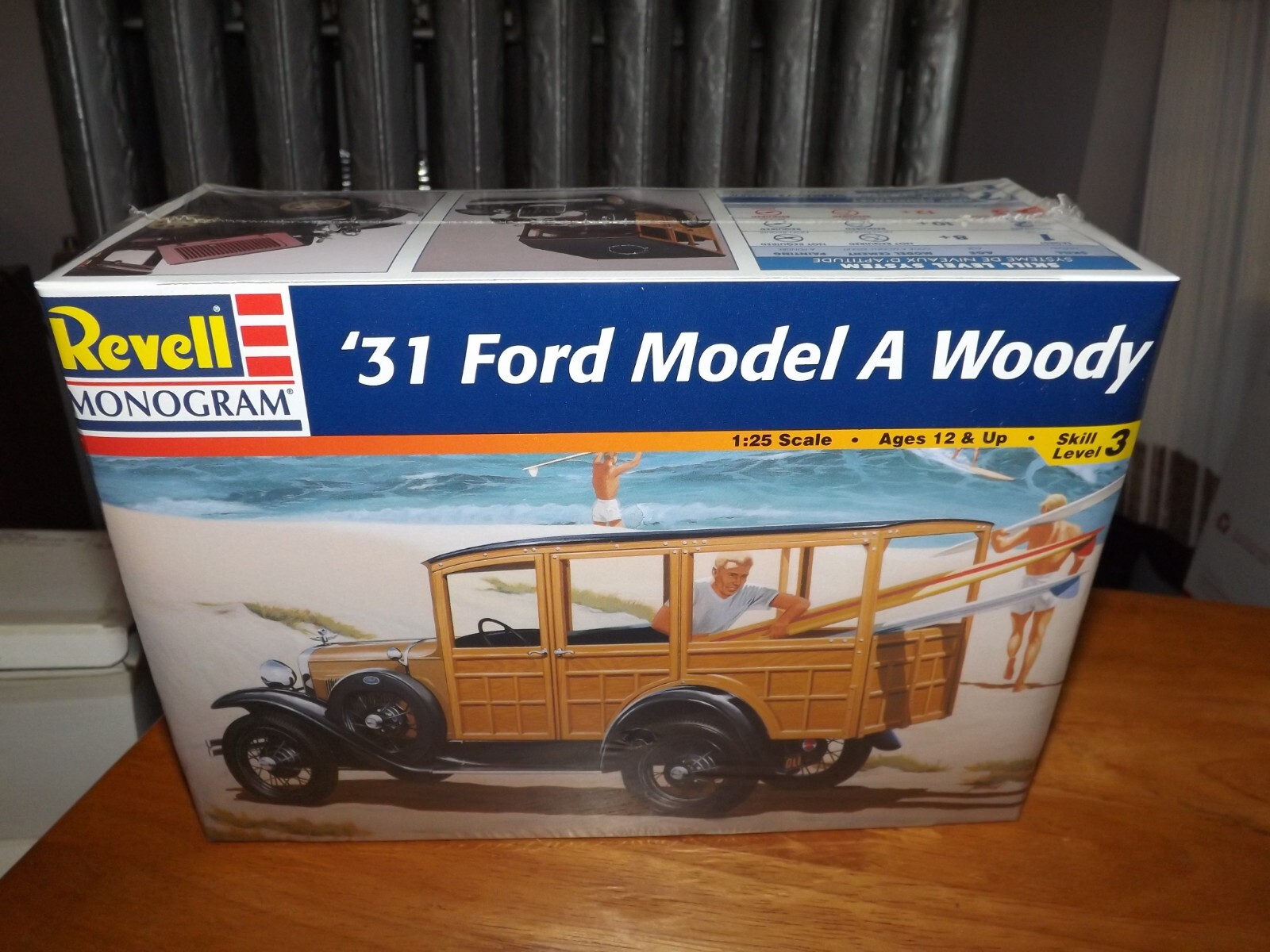 1/24 プラモデル ford アメ車 revell monogram REVELL MONOGRAM '31 FORD MODEL A WOODY 1:25 SCALE NEW IN BOX