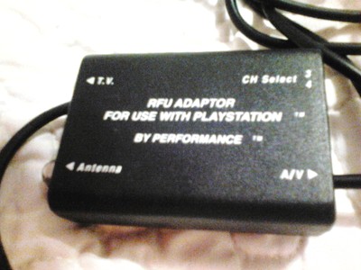 SONY PLAYSTATION - RFU ADAPTER - PERFORMANCE BRAND P-055A