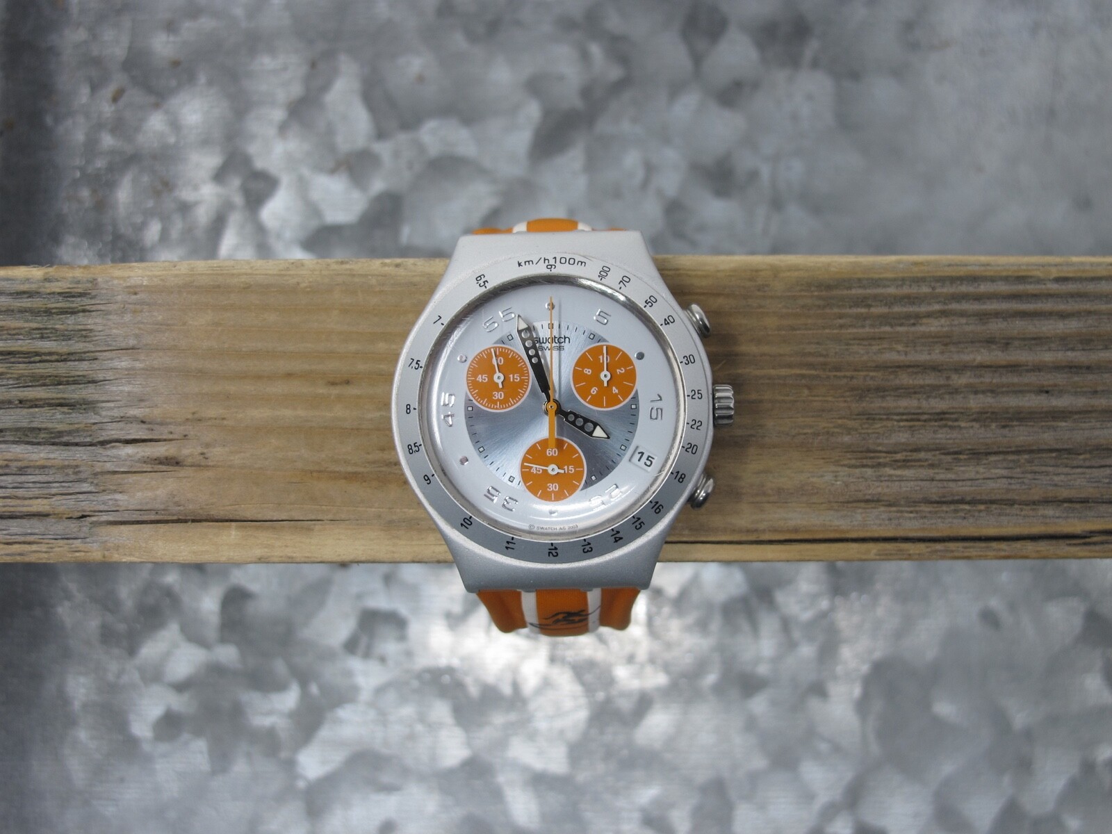 Swatch Watch Irony Aluminum Chronograph Athens Olympic 2004 Swatch Watch Irony Aluminum Chronograph Athens Olympic 2004