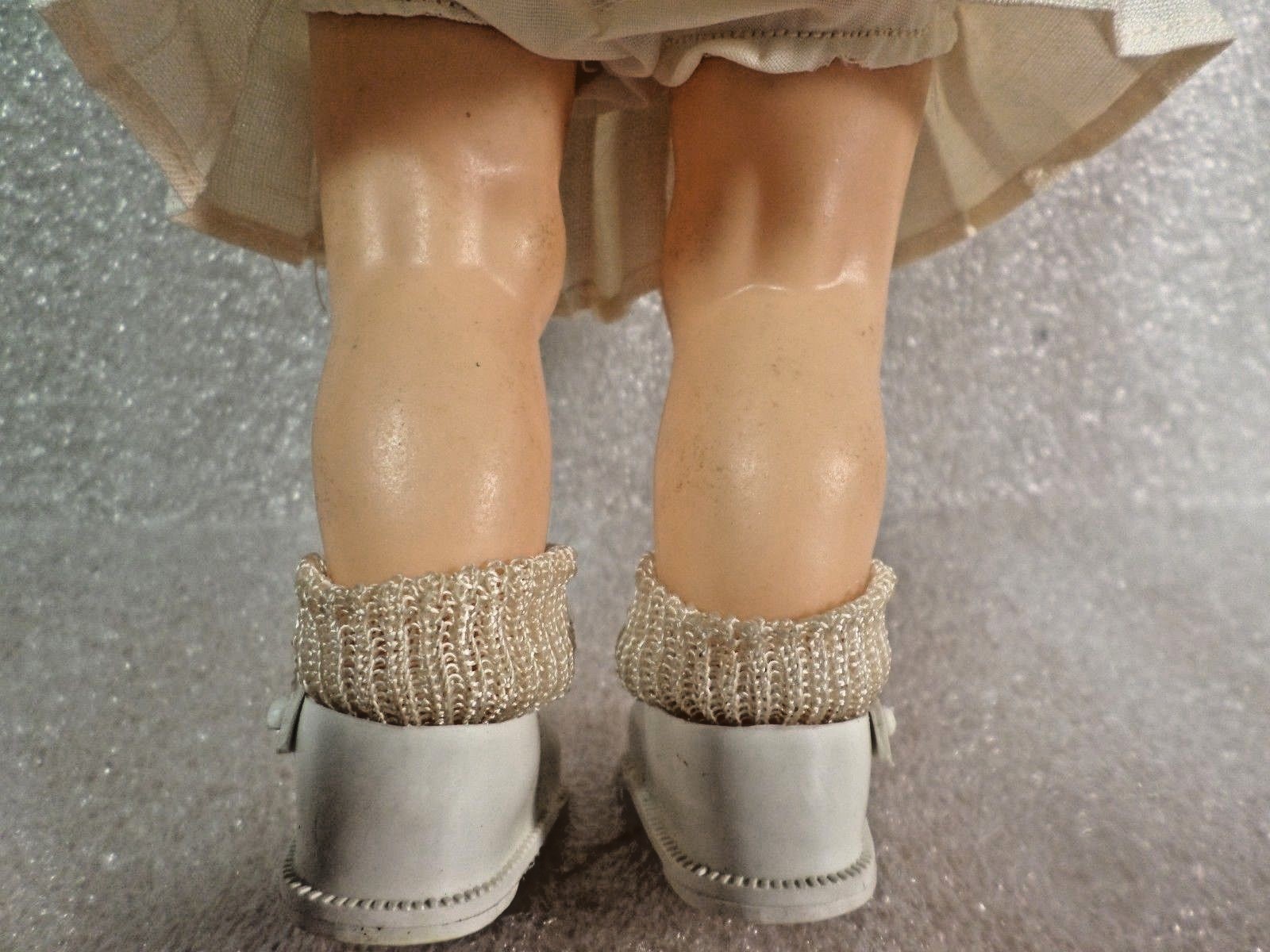 Vintage Terri Lee Doll ~ 10 inches tall ~ Sleep eyes~ Tagged Outfit~Walker Doll