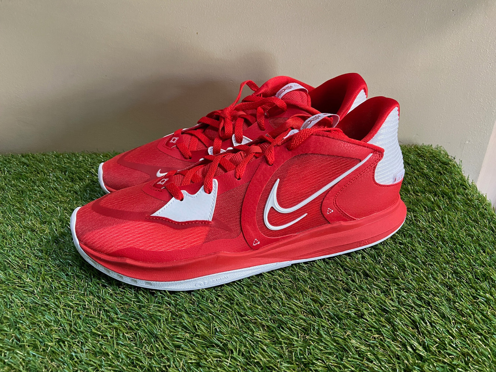 Nike Kyrie Low 5 University Red TB White Basketball Shoes