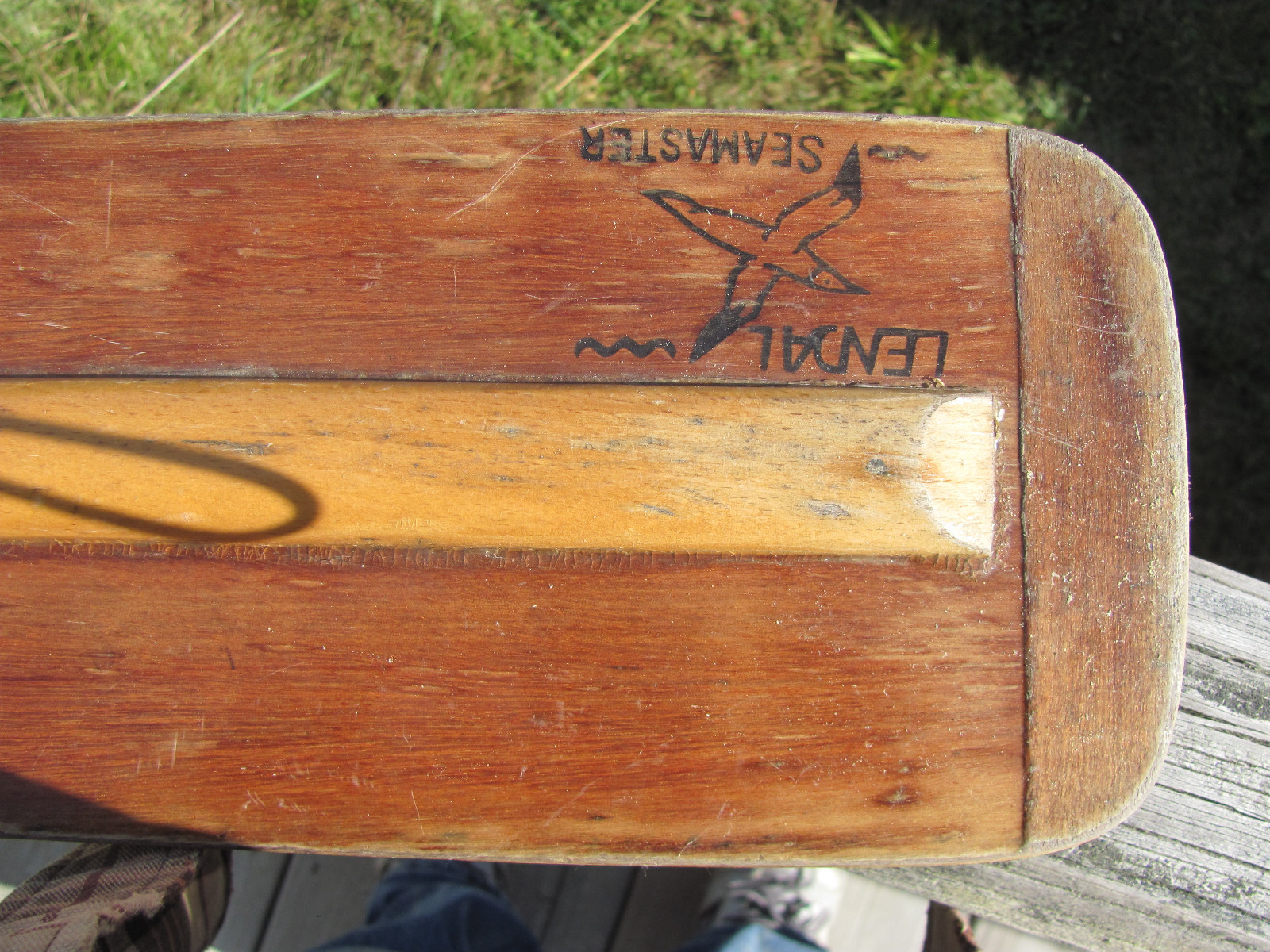 LENDAL SEAMASTER Wooden Blade Kayak Paddle