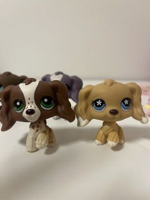 「C. Spaniel - 7081」置物 C. Spaniel - 7081」置物 Littlest Pet Shop Authentic Vintage