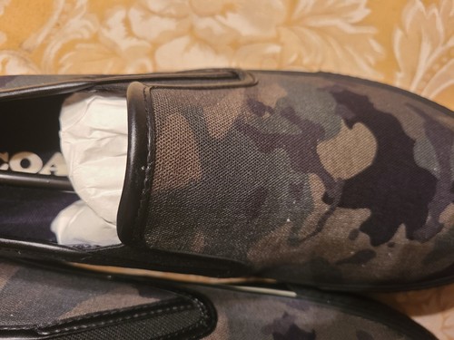 Pre-owned Coach Men's Low Top Sneaker Signature Canvas 11 D Camo Limited Edition In Multicolor