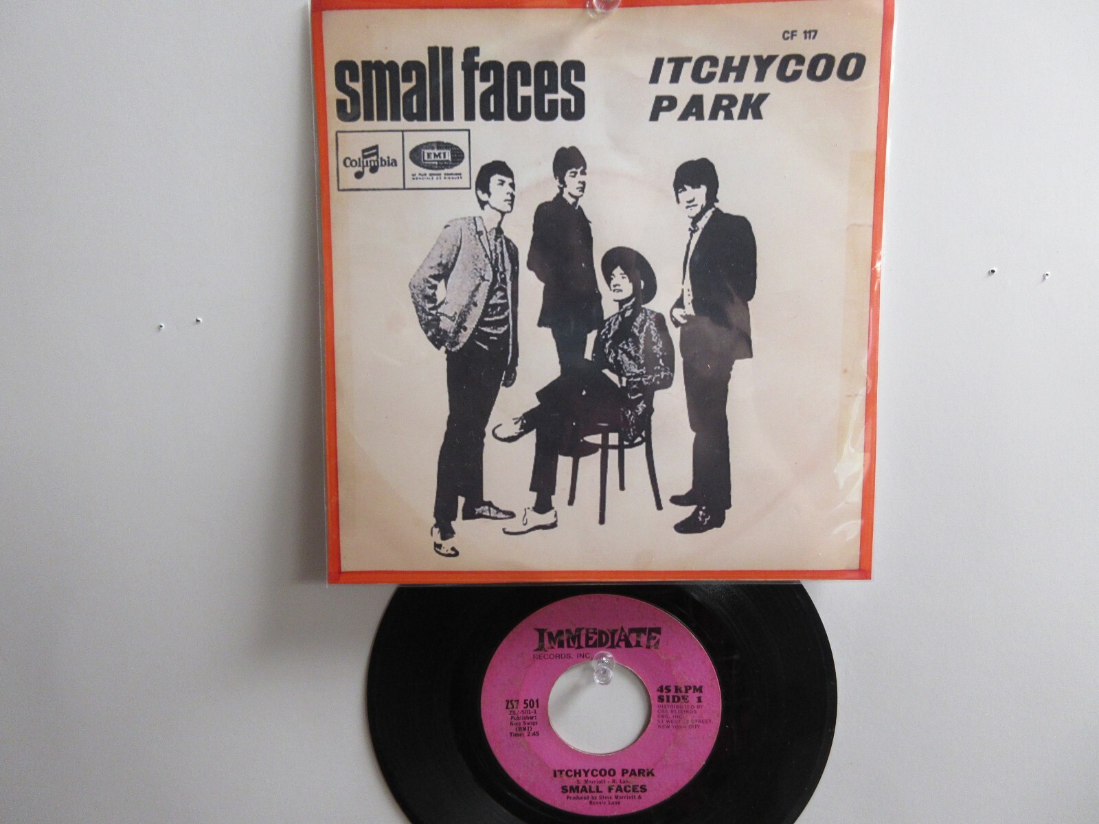 SMALL FACES ITCHYCOO PARK 7インチシングル SMALL FACES ITCHYCOO PARK 7インチシングル
