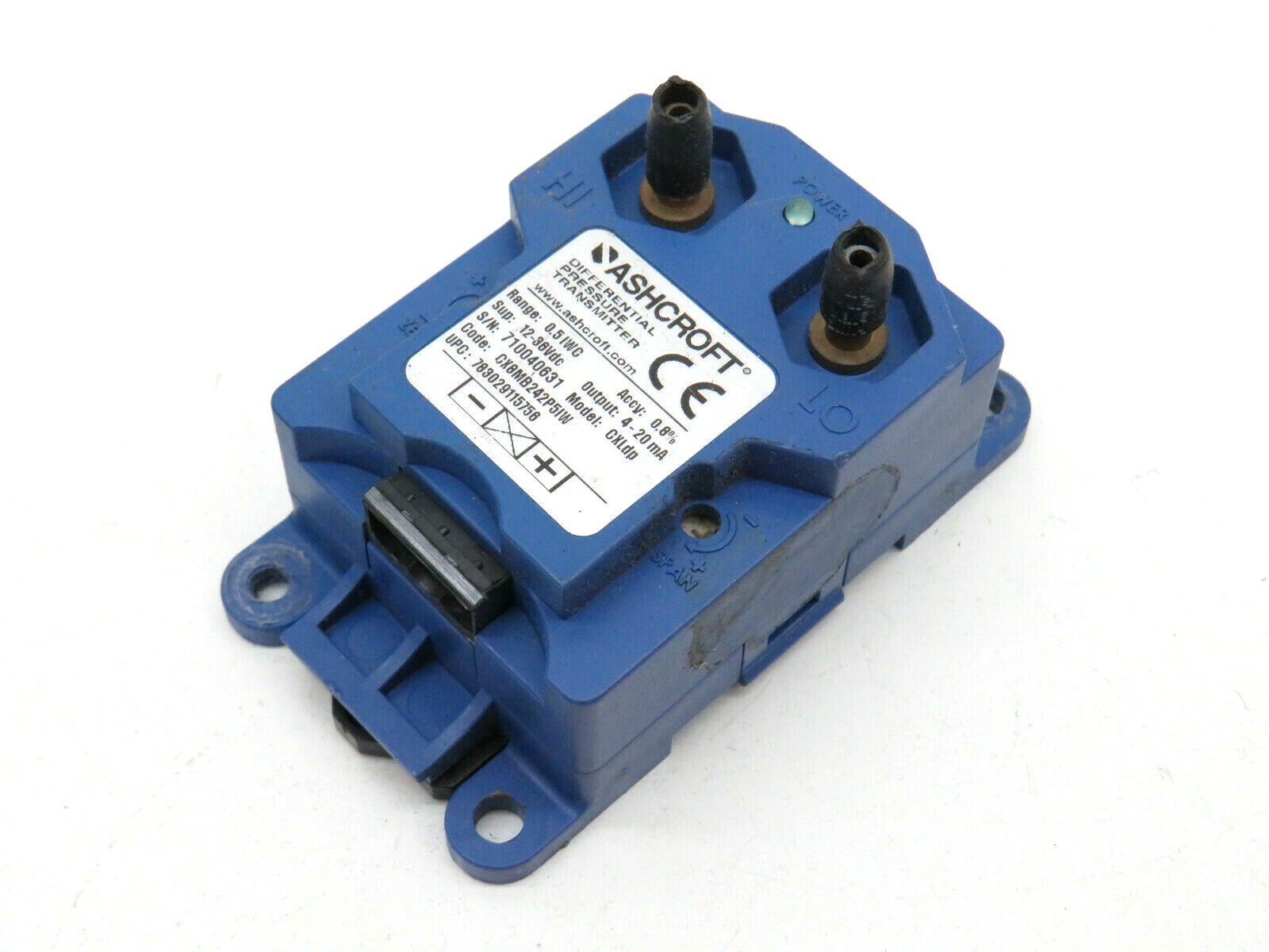CNPBerry 0.5ml最高品質CBP CRDP CRDH125 Ashcroft CX8MB2425IW Differential Pressure Transmitter 12