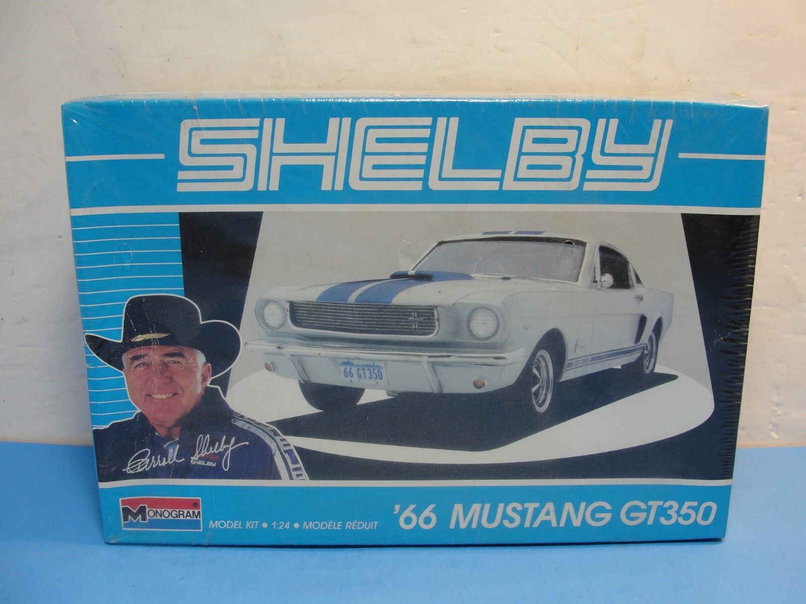 Monogram 1:24 1966 Ford Mustang GT 350 Carroll Shelby Edition Boxed Model  Kit | eBay