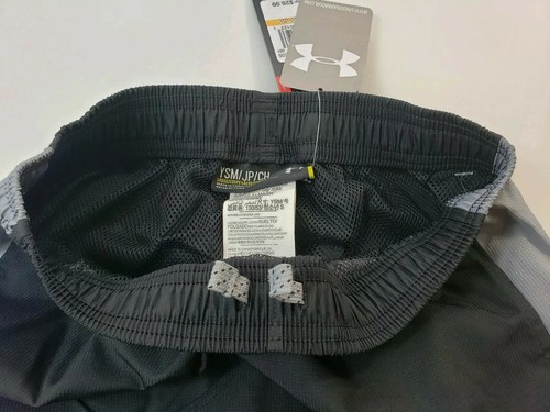 Under Armour Youth Boys Main Enforcer Woven Pants 1259710 001 Black Gray Size YS