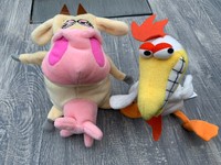 cow and chicken plush
