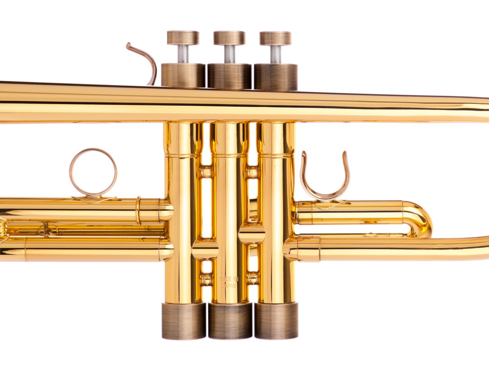 Bach Trumpet Trim Kit HEAVY Caps. KGUBrass. Antique Bronze Lacquer. TKHB102 eBay
