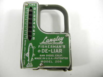 Other - Vintage Langley Fisherman's De-Liar Scale