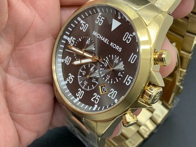 DUAL TIME DATE QUARTZ MEN'S WATCH 