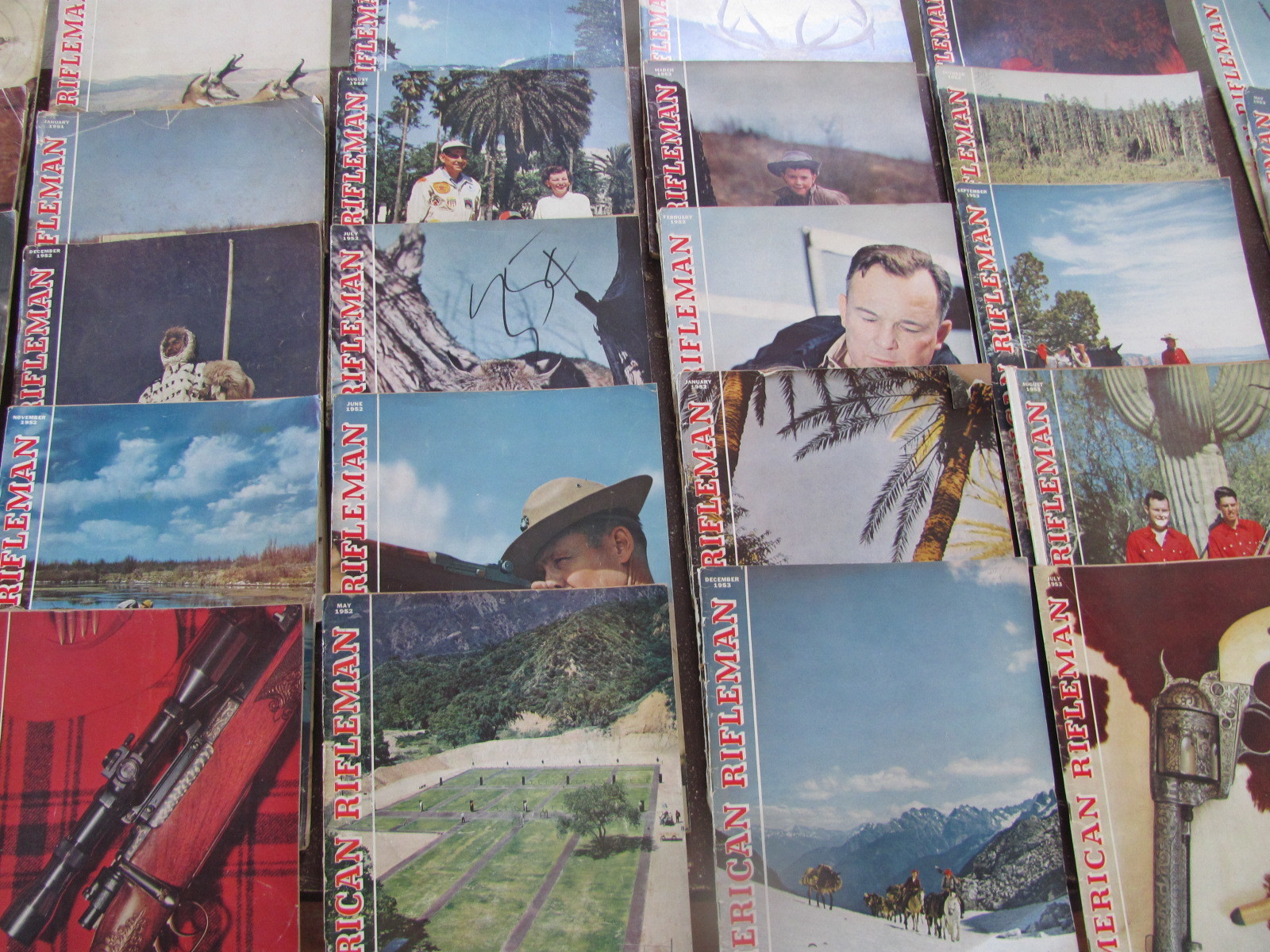 1951 1952 1953 Complete Years Set American Rifleman Magazine