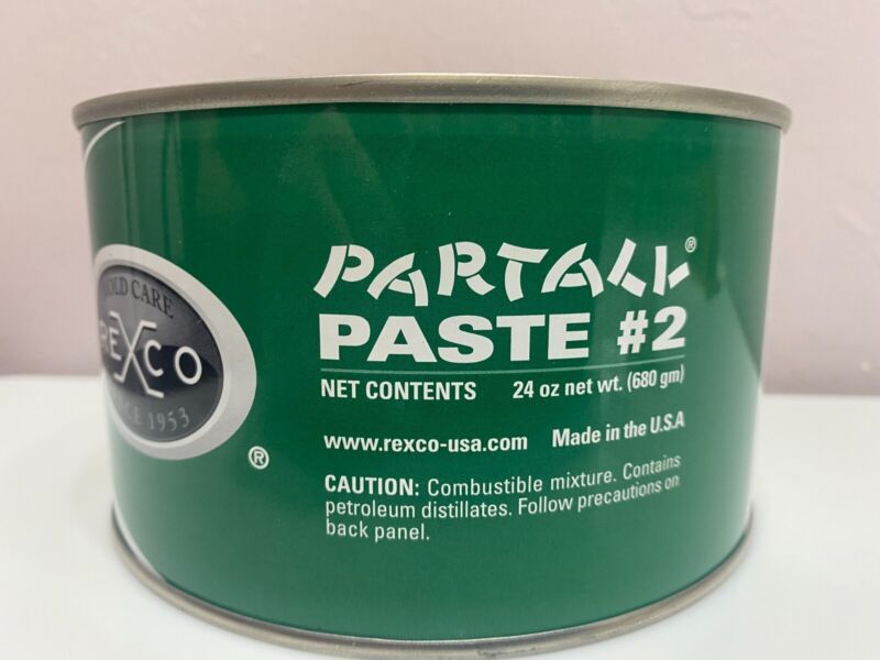 Partall Paste #2 Wax From Rexco  24 Oz. Can