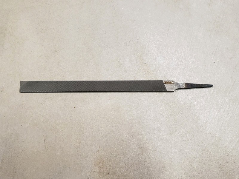 NEW 10" 00 Cut Flat Pillar File FREE 2-3 DAY