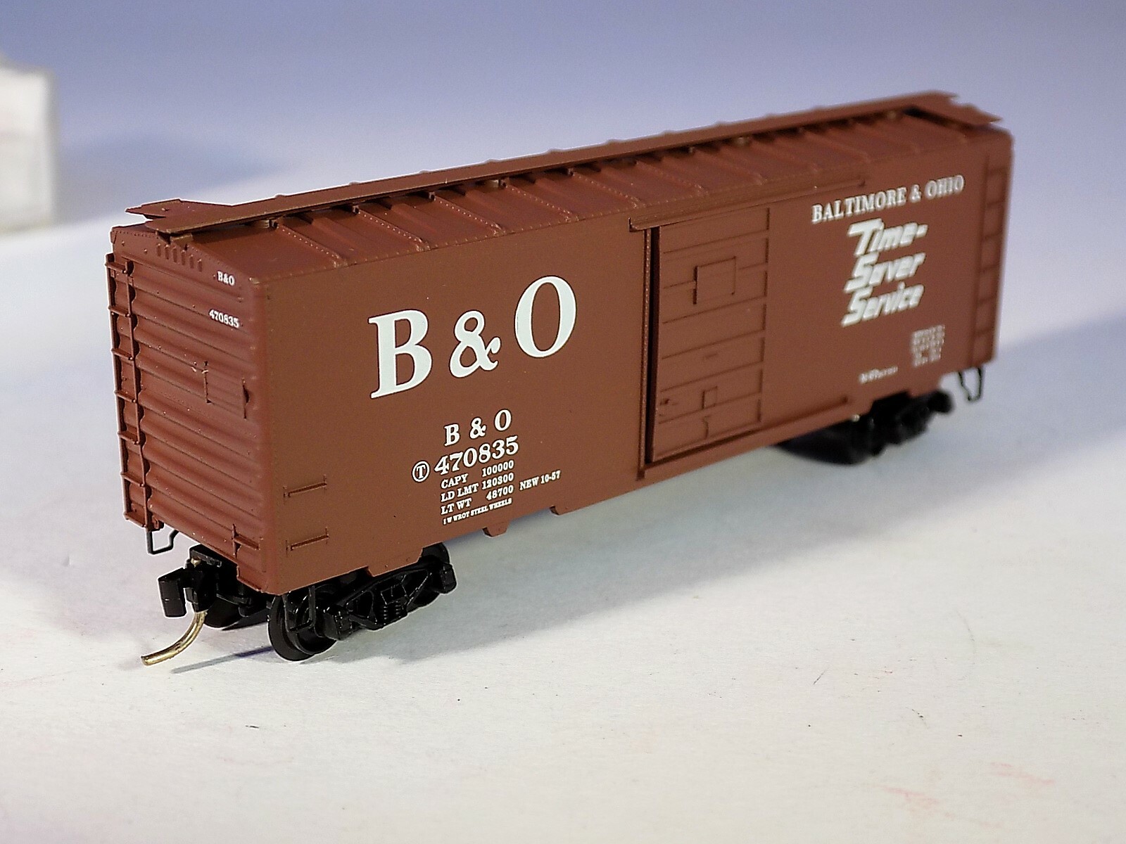 N Scale 20346/3 Micro Trains MTL Baltimore & Ohio 40' Box Car NIB