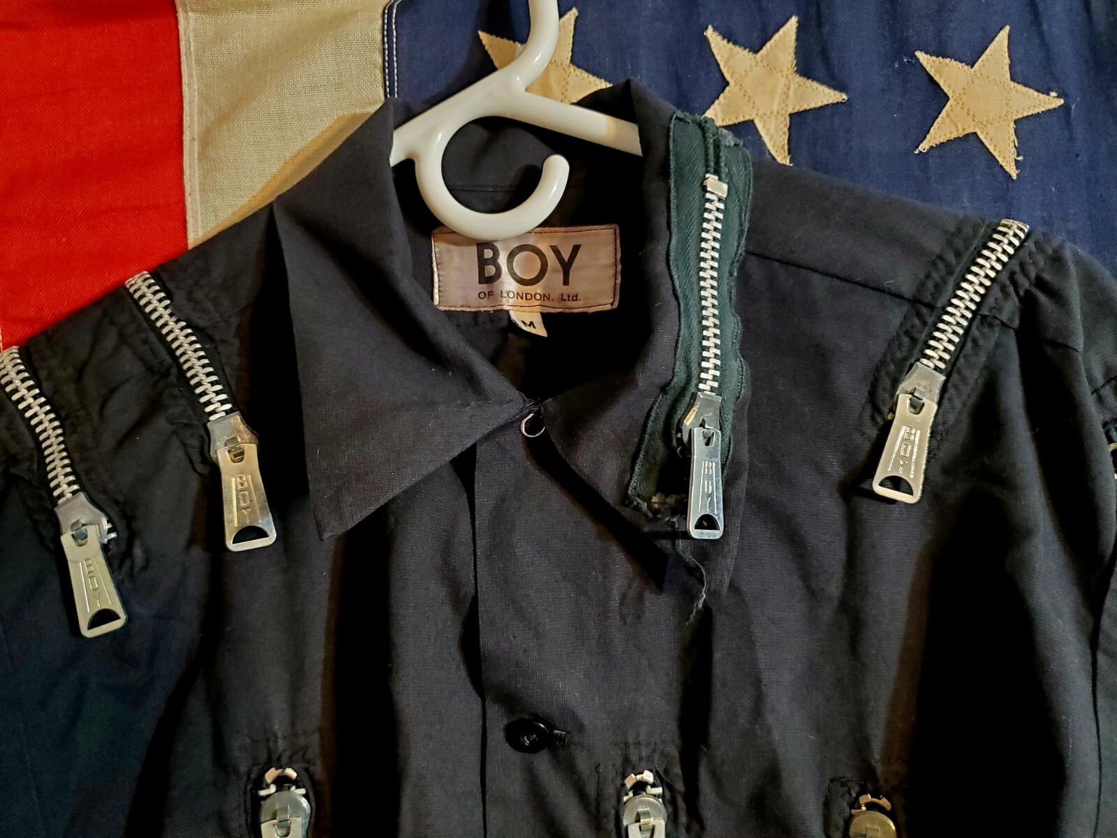 Rare Vintage 80's Boy London Zipper Shirt | eBay
