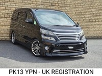 Toyota Vellfire 2.4 Petrol ZG Edition 7 Seater Auto 5DR Petrol Automatic