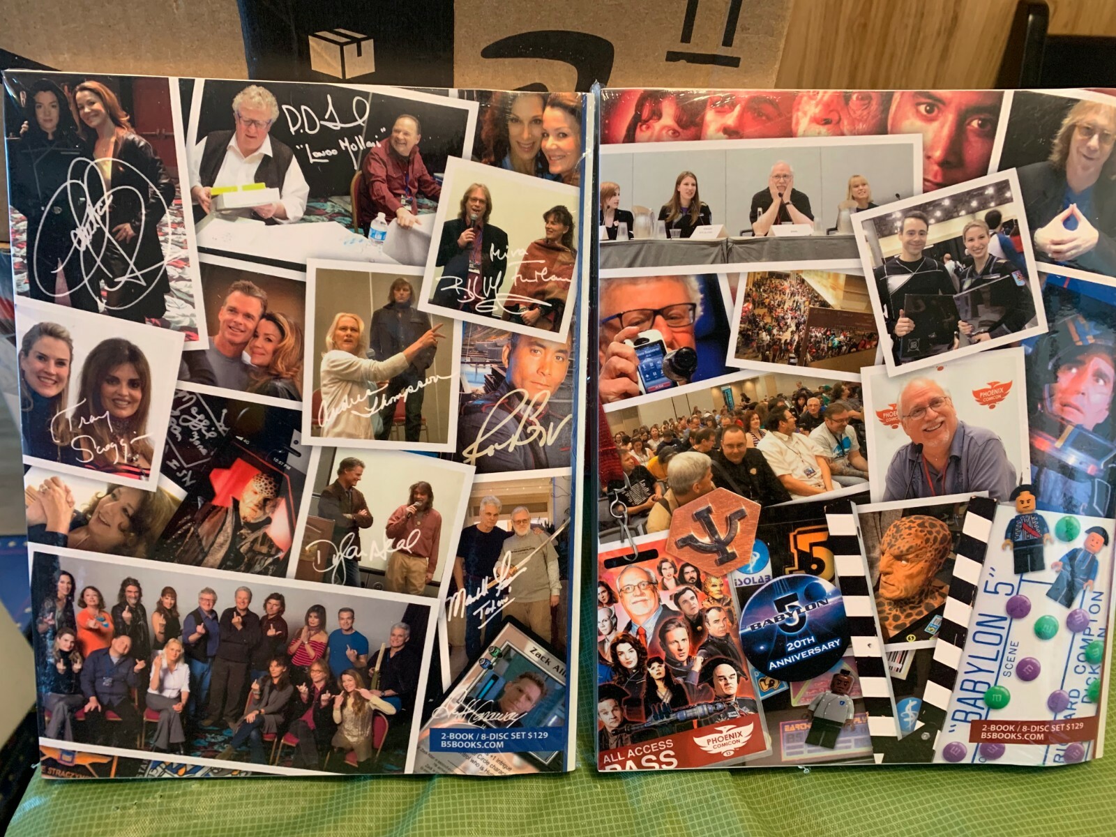 Babylon 5 20th Anniversary (Annotated Panel Transcripts) Vol 1 & 2 - NEW SEALED