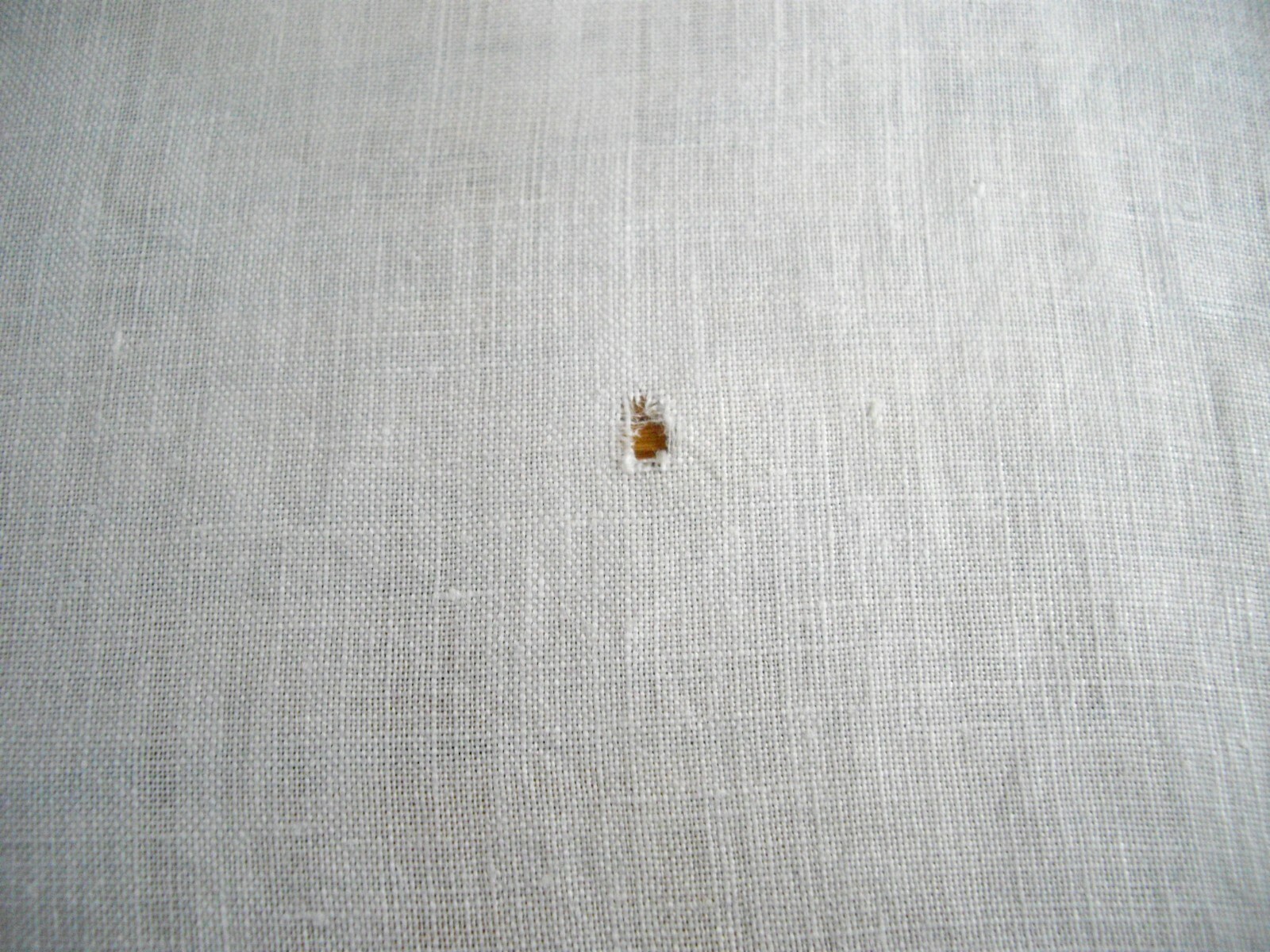 Vintage White Tea Biscuit Napkin Scarf ~ 11