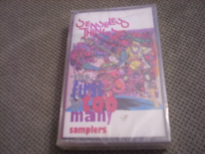 SEALED RARE PROMO Senseless Things CASSETTE TAPE First Of Too Many SAMPLER punk