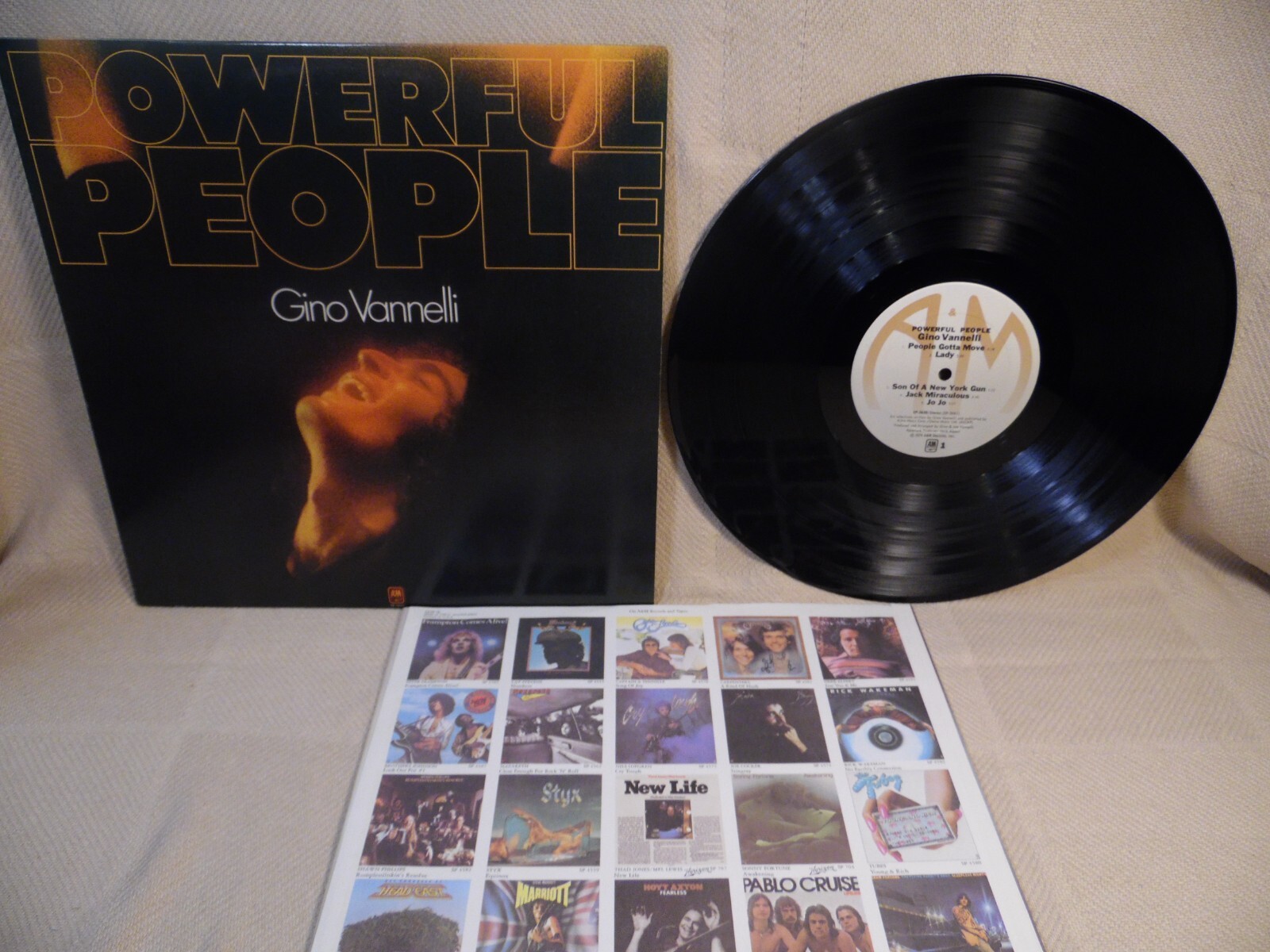 洋楽 Gino vannelli LP Powerful people aor Amazon.com: Powerful People: CDs & Vinyl
