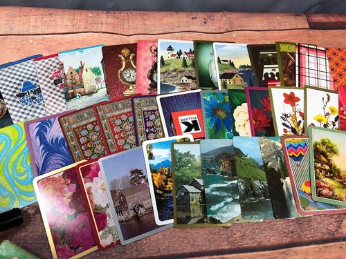 Mixed Lot 200 Vintage And Antique Swap Playing Cards Collectible