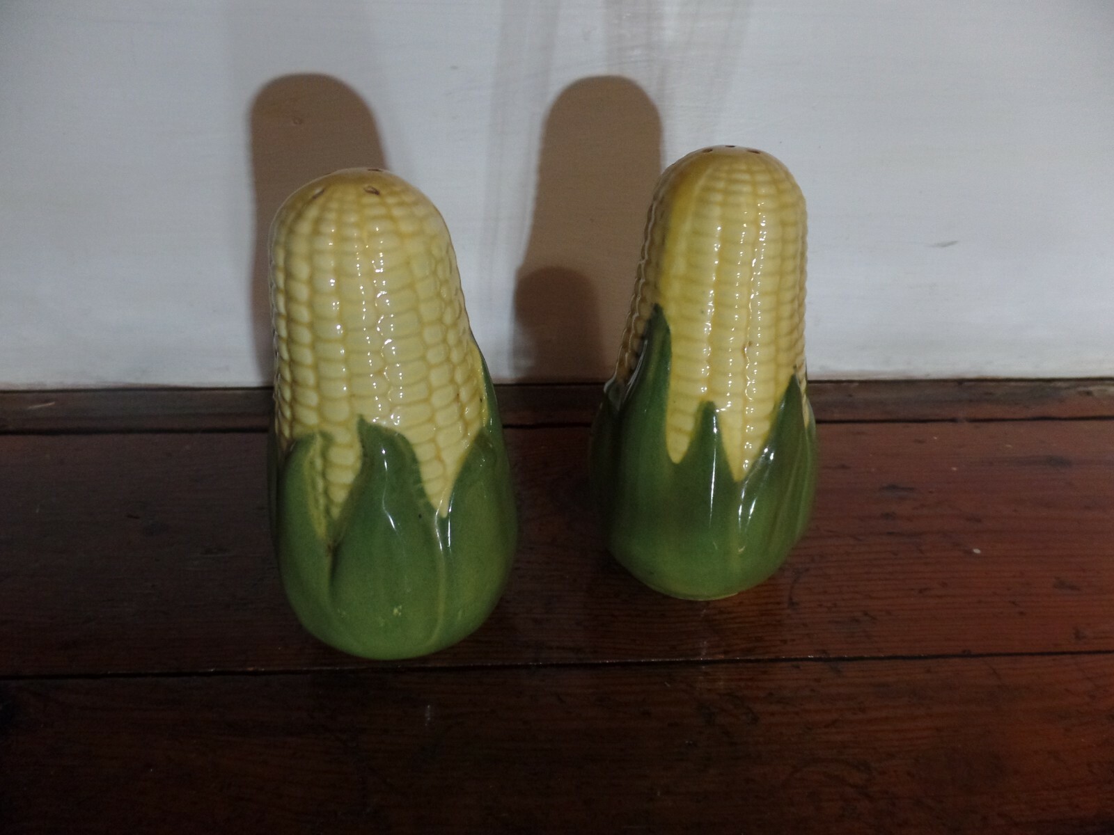 Vintage Salt Pepper Shaker Ear Corn Ceramic 5.5