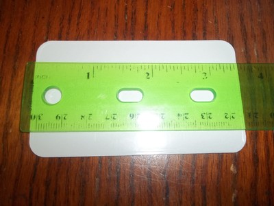 23 Miniature Laminated Reading Fluency Flashcards.  Two letter words.  3.5x2 inc