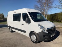 2018 Vauxhall Movano 2.3 CDTI H2 Van 130ps EURO 6 ULEZ COMPLIANT 1 OWNER 6 SEATE