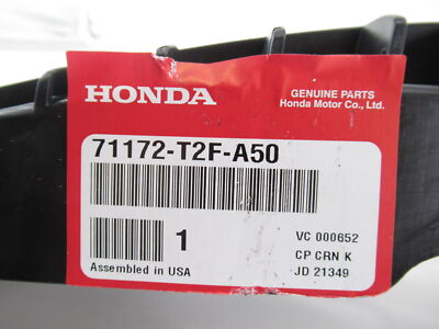 Genuine OEM Honda 71172-T2F-A50 Front Bumper Energy Impact