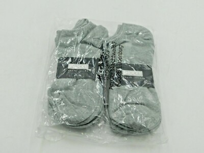 Snocks Herren & Damen Sneaker Socken (6x Paar)  Grau  Gr. 47-50