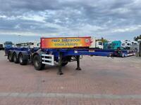 DENNISON MULTI PURPOSE SPLITTER SKELETAL TRAILERS 