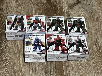 Gundam Converge Lot Bandai Zaku GM Figure Toy Anime Gunpla HGUC MG HG 263 267