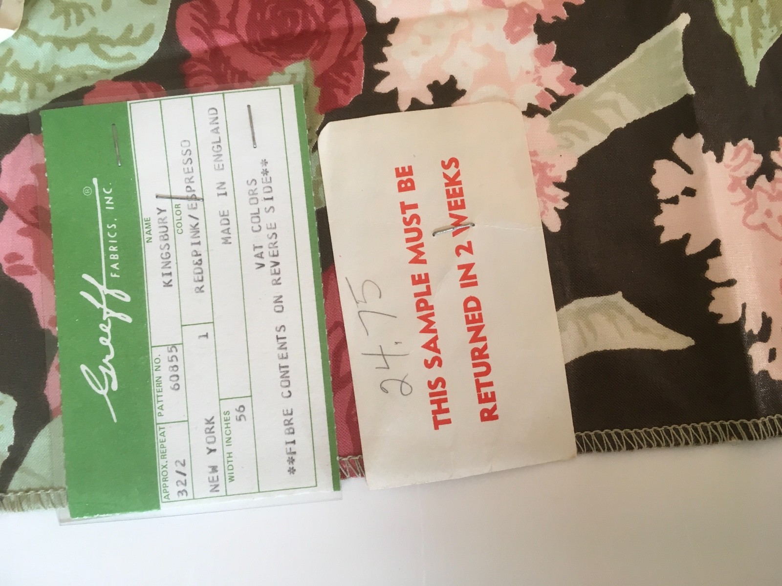 Greeff Fabric Sample 