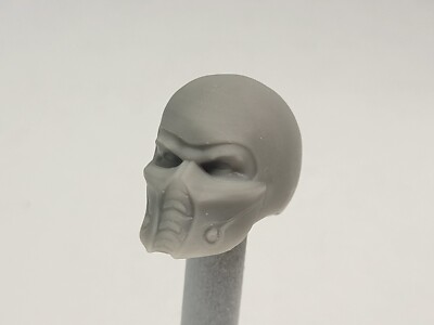 3d Printed MORTAL KOMBAT SUB-ZERO HEAD 1:12  6'' GI Joe Classified/Marvel Legend