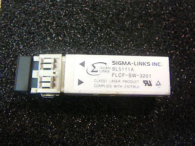 SL5111A-2202 .0625/2.125 Gbps 2X5 SMALL FORM FACTOR LC  OPTICAL TRANSCEIVER