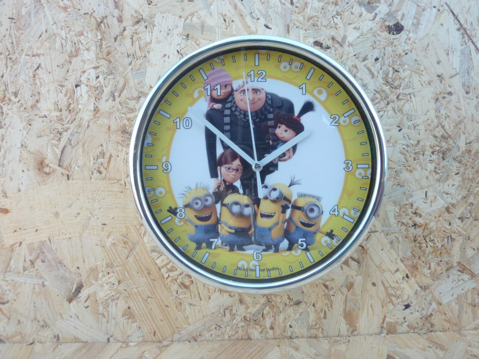 Minions Wanduhr Wallclock Kinderuhr