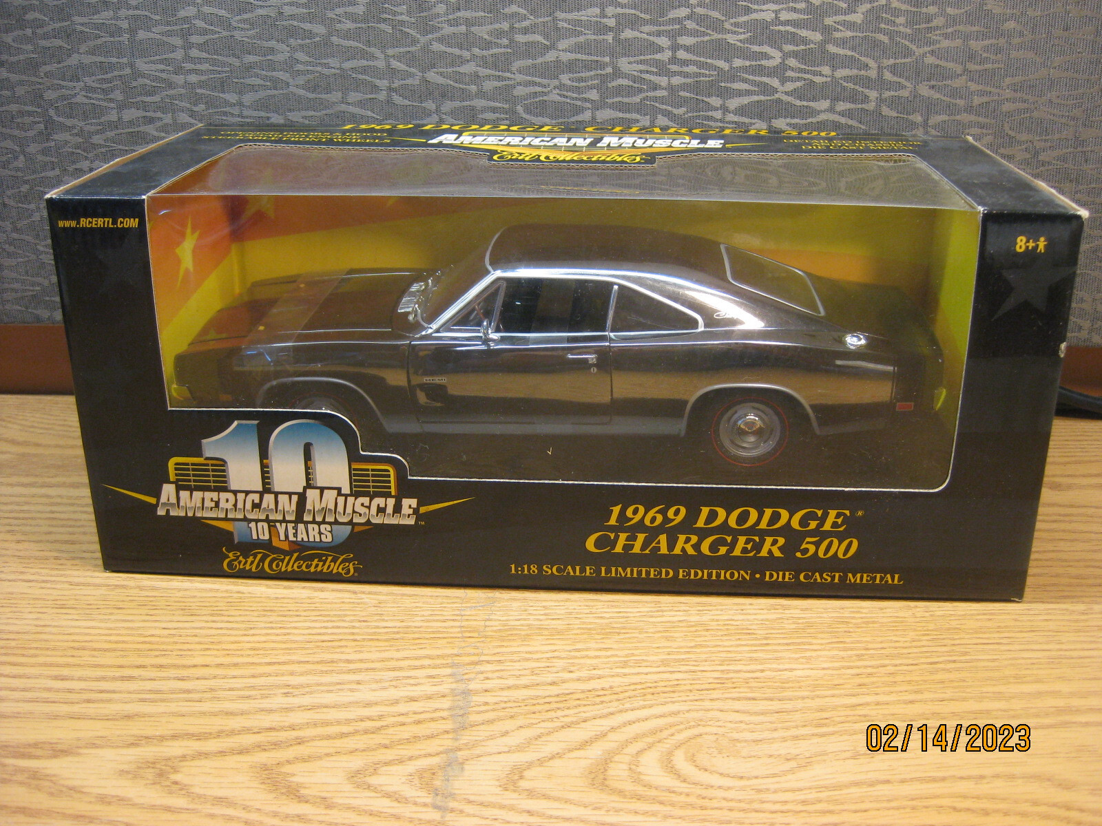 ERTL 1/18 ダッジ チャージャー 500 1/18 1969 DODGE CHARGER 500 CHROME 
