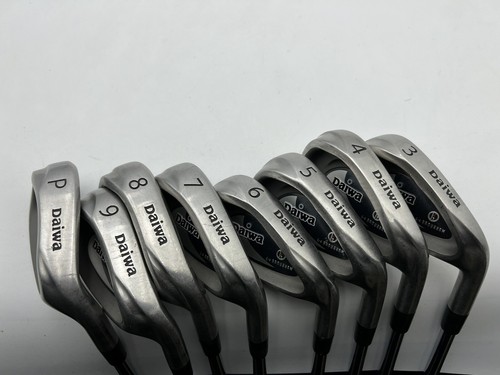 Clubs Iron Set 3-pw Right Handed Rh Steel Shafts Rare