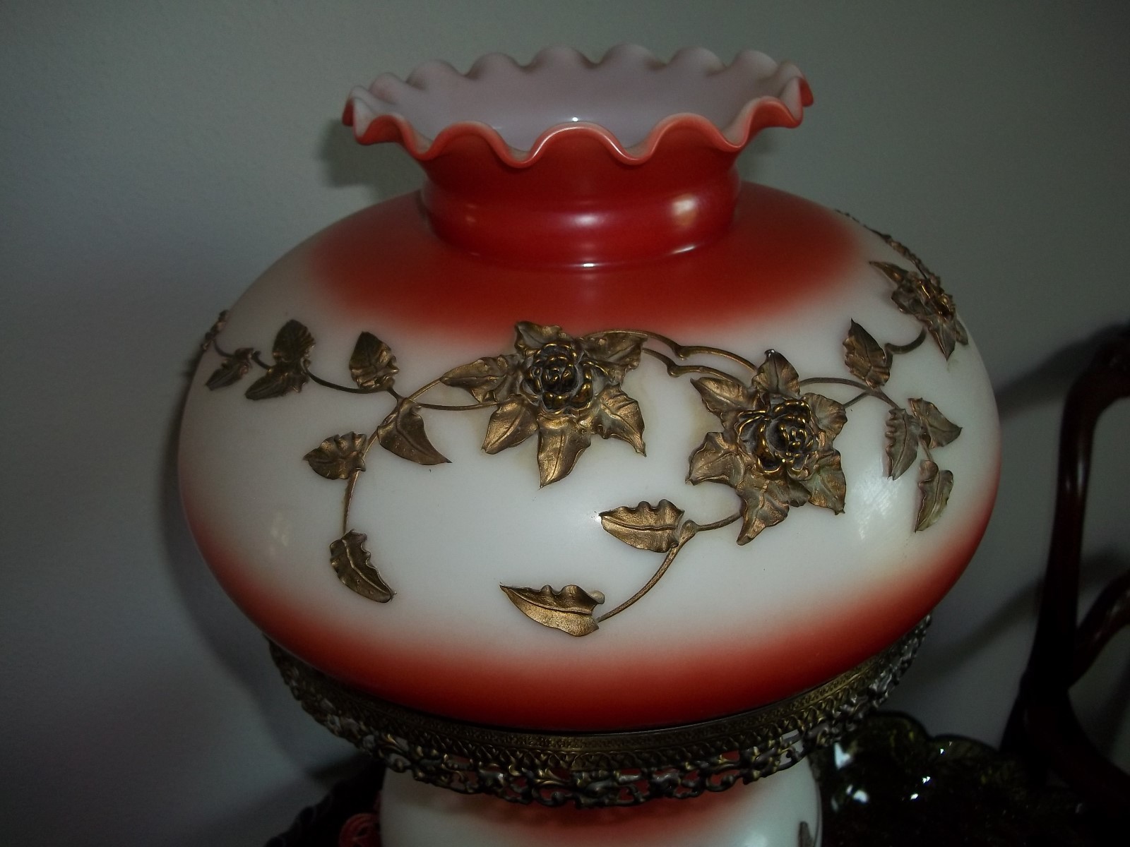 Antique Original Electric Table Lamp