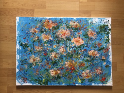 C. Monet 油彩画 1972年 C. Monet 油彩画 1972年