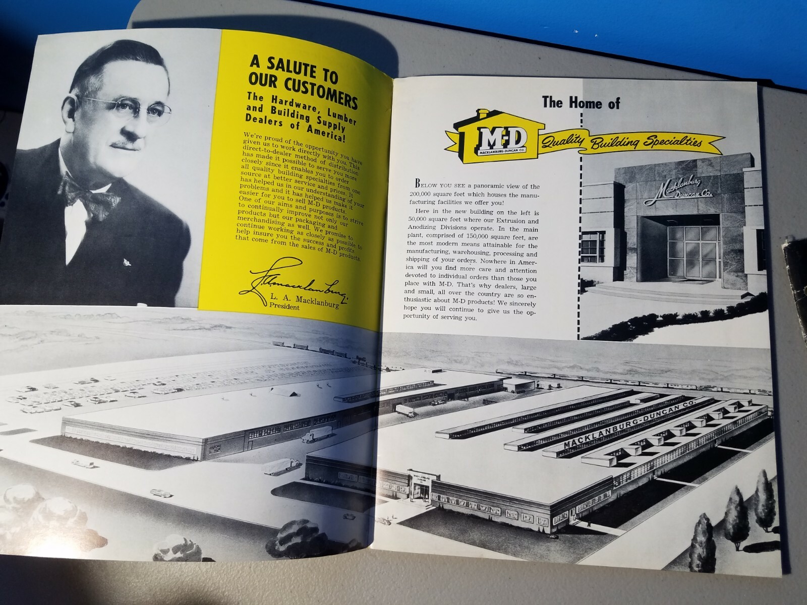 1956 Macklanburg Duncan Co Catalog Building Supplies Hardware Moulding Trim