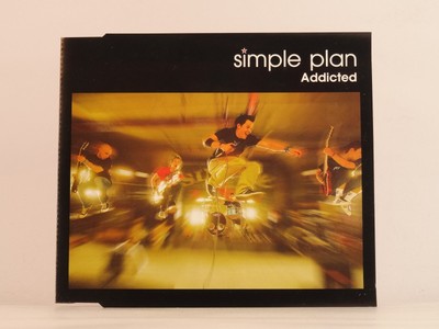 SIMPLE PLAN ADDICTED (I5) 1 Track Promo CD Single Picture Sleeve LAVA