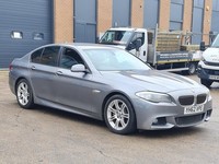 BMW 5 SERIES 520d M Sport 4dr Step Auto S/H 101k Low VOSA Warranted miles