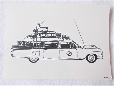 絵画 GHOST 1 Japanese Print 
