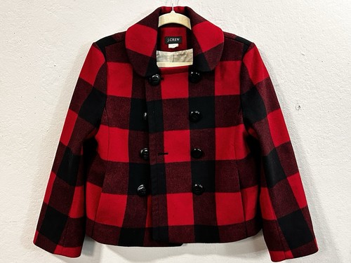 ジャケット・アウター 90's J.Crew Tartan Check Wool Coat M ジャケット・アウター 90's J.Crew Tartan Check Wool Coat M J