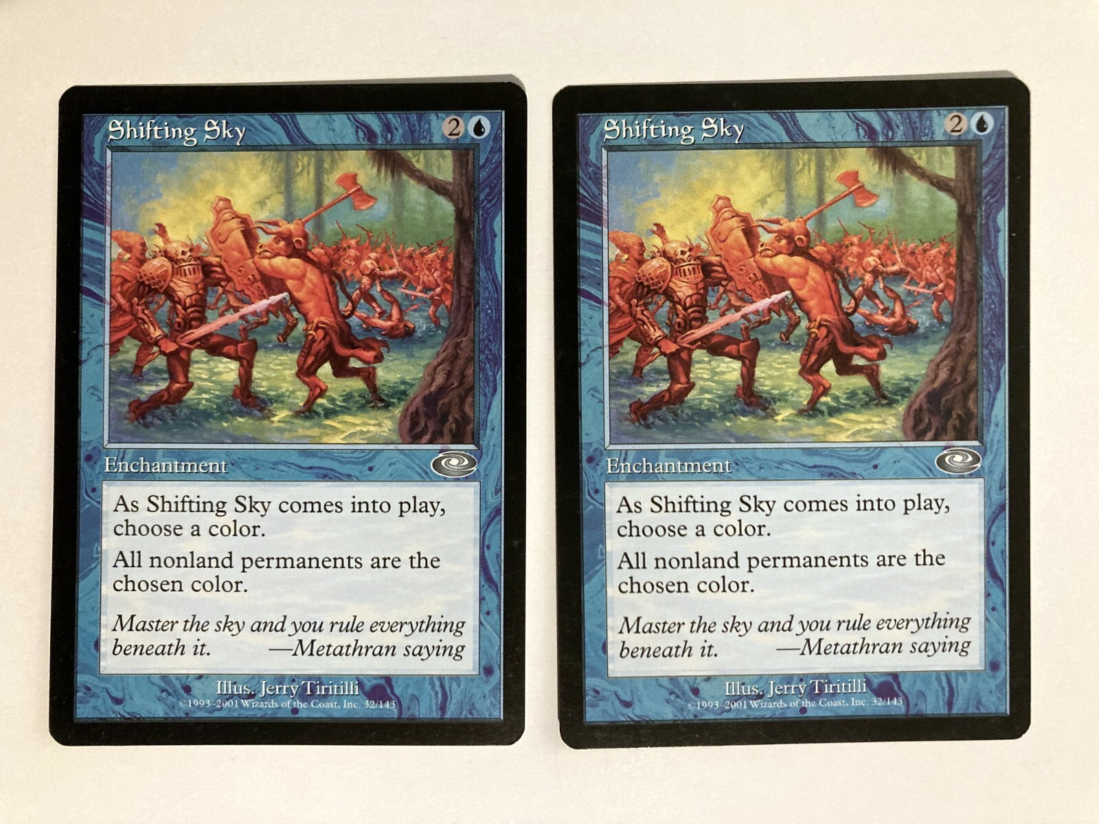 Shifting Sky (2) Planeshift NM MTG Magic the Gathering | eBay