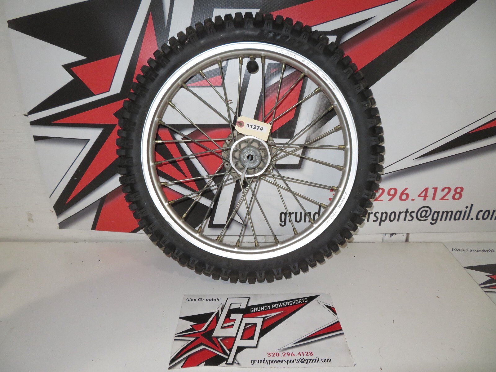 Kawasaki - 1998 KX 80 - Front Rim and Tire - 41090-1109 | eBay