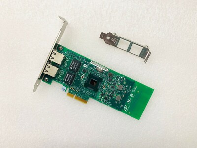 Intel E1G42ET 82576GB Gigabit Dual Port RJ-45 Server Adapter Dell G174P 1P8D1